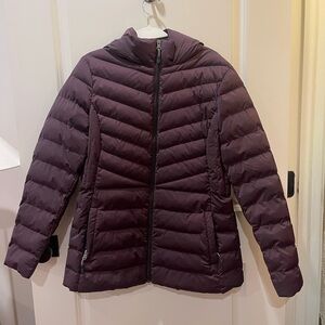 32 Degree Heat Women's Purple/Eggplant Puffer Jacket size Medium